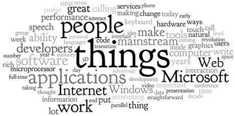 bill gates tech-ed speech bill gates tech-ed speech