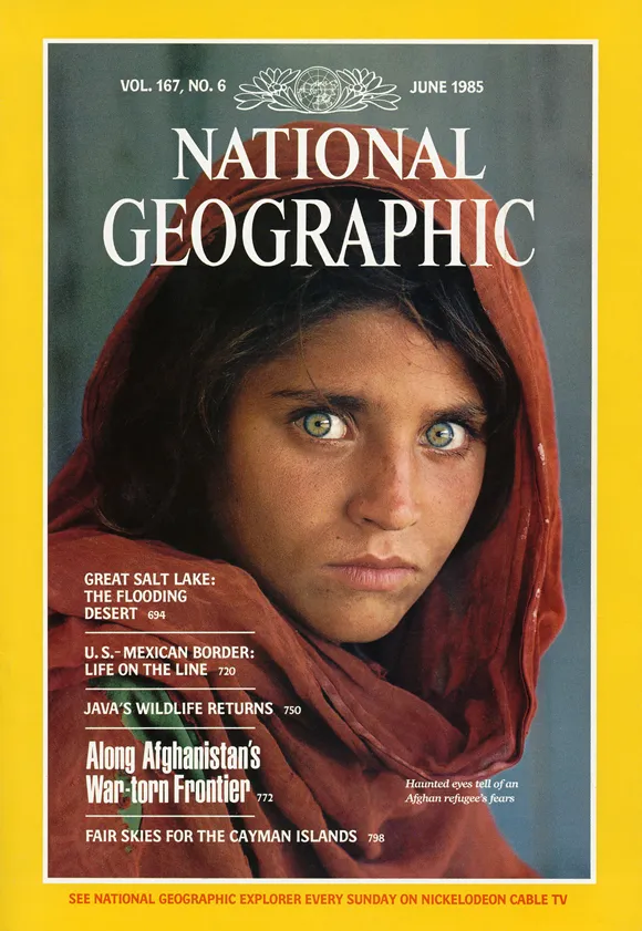 afghan girl national geographic cover