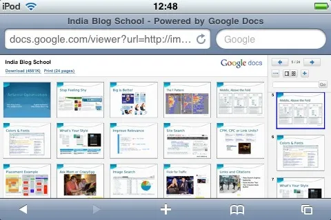powerpoint slides in iphone powerpoint slides in iphone