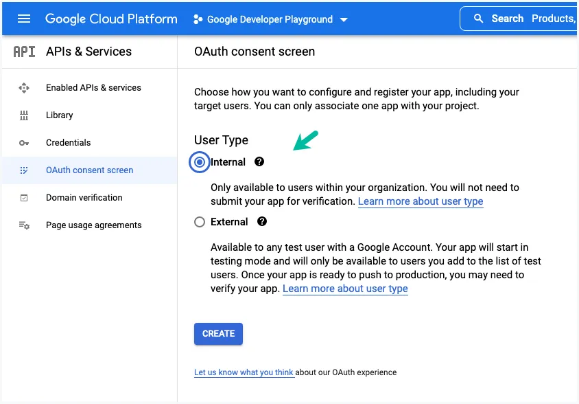 OAuth Consent Screen