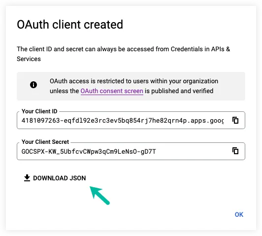 OAuth Client ID