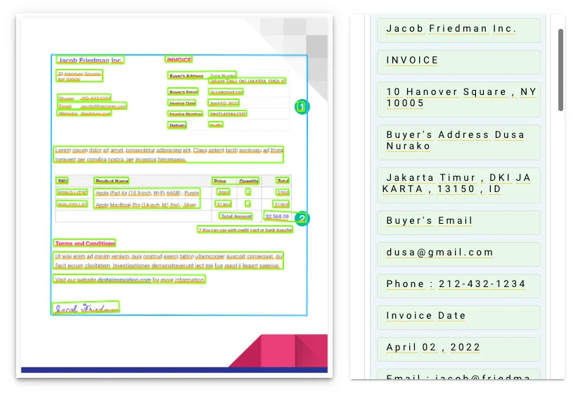 PDF JSON