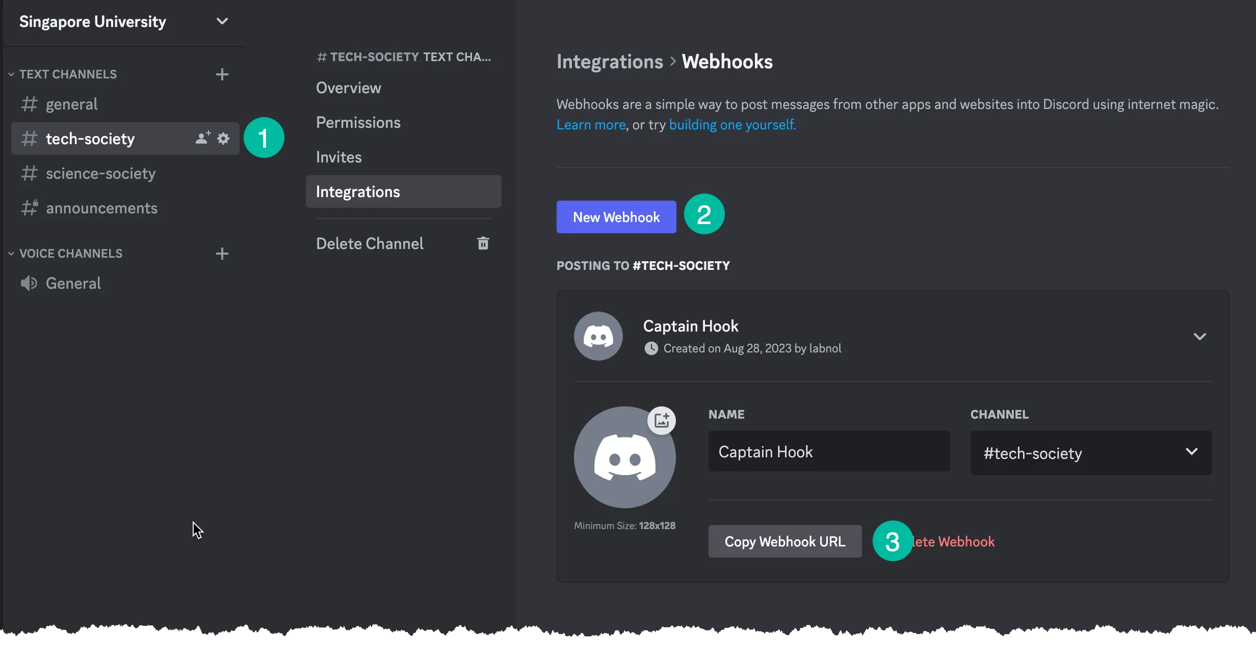 Discord Webhook URL