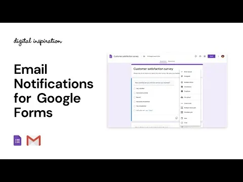 Send Confirmation Emails with Google Forms