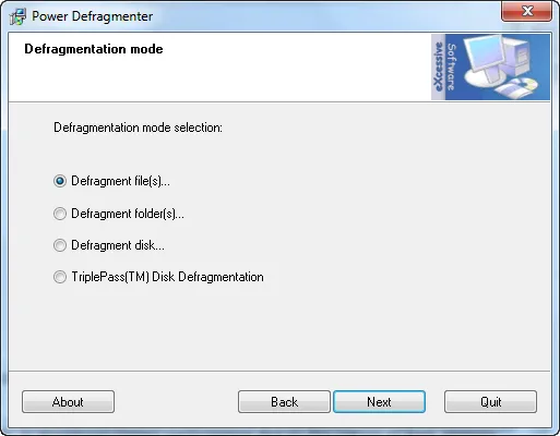 Disk Defragmenter