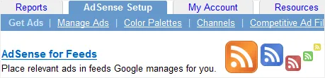 AdSense for Feeds