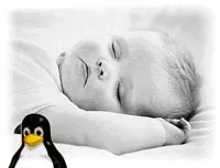 baby and linux