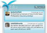 blu twitter client