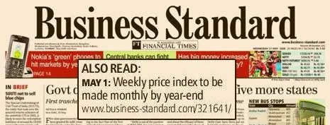 business standard newspaper