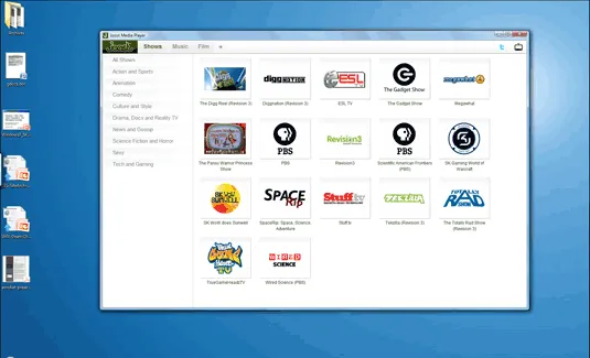 joost on desktop joost on desktop
