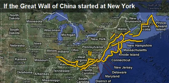 china wall