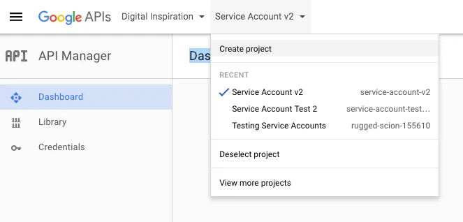 create-service-account