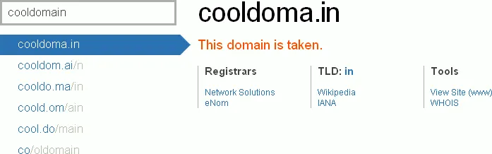 Domain Names