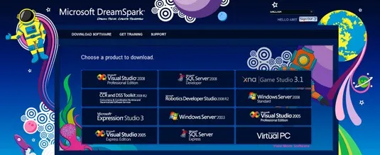 microsoft dreamspark