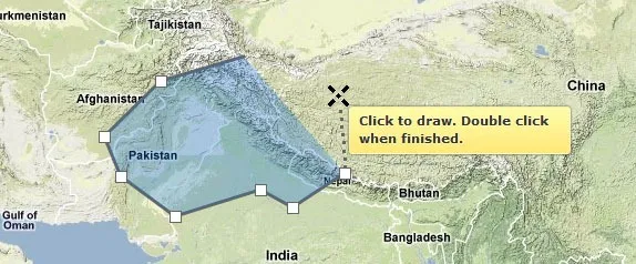 earthquake on google map