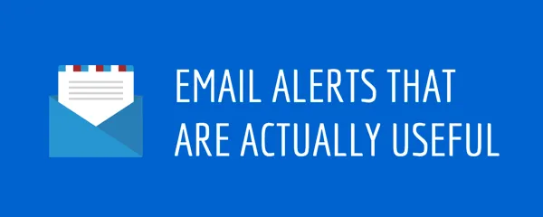 email alerts