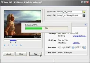 extract mp3 dvd