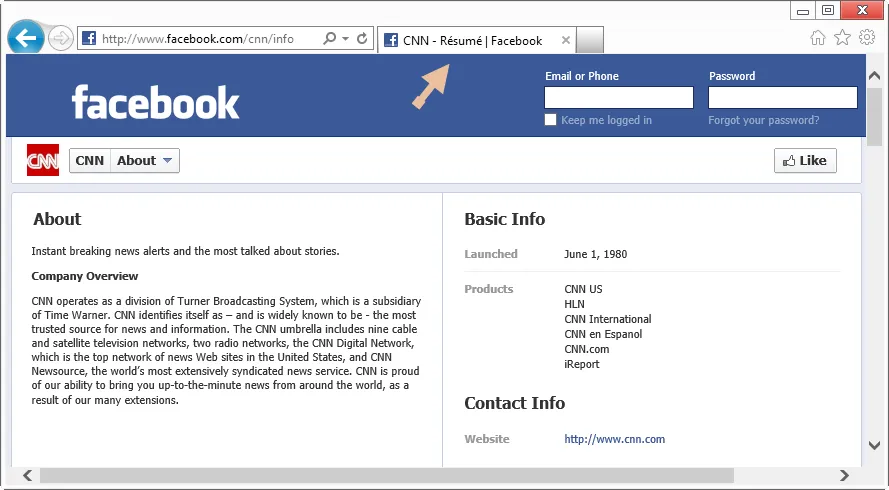 Facebook Resume Facebook Resume