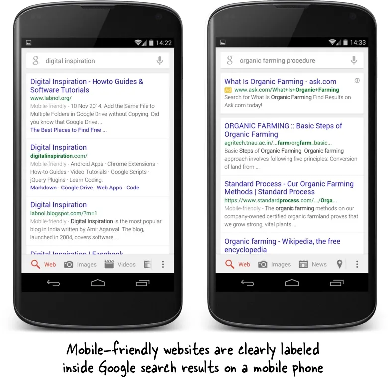 google mobile search