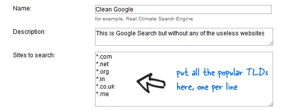 Google Site Search