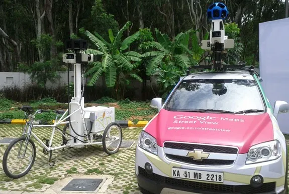 google streetview car