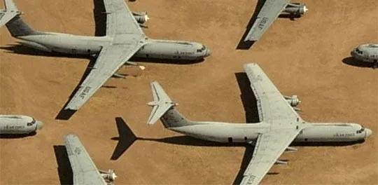 Grounded Aircraft