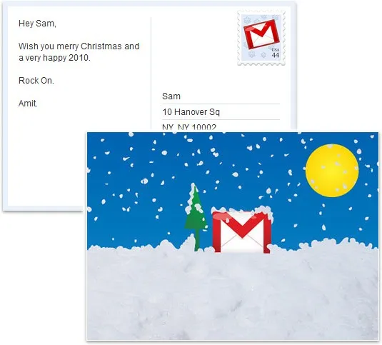 holiday card from google holiday card from google