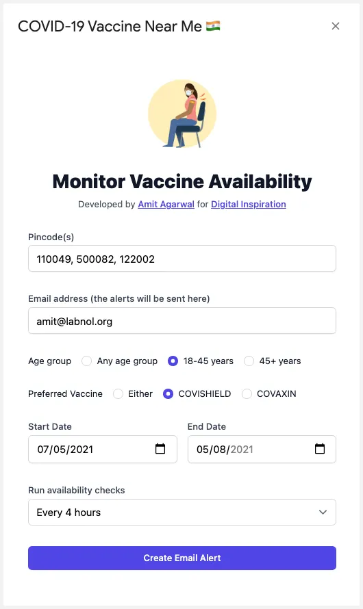 Vaccine Availability