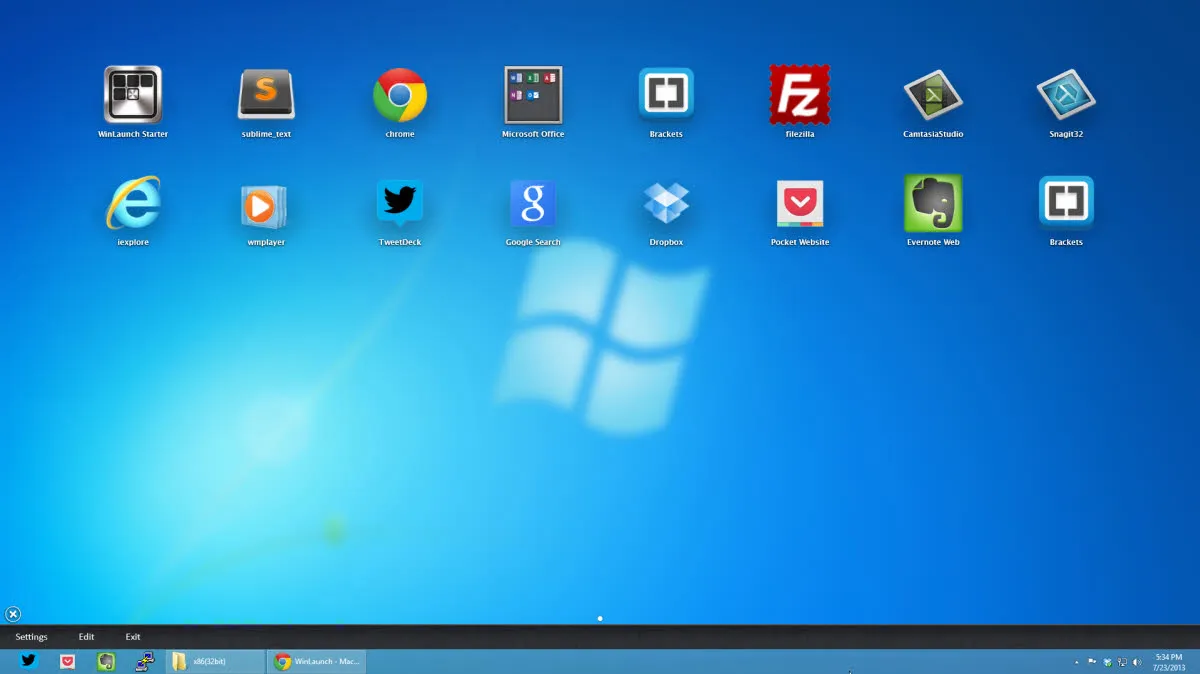 Windows Start Screen