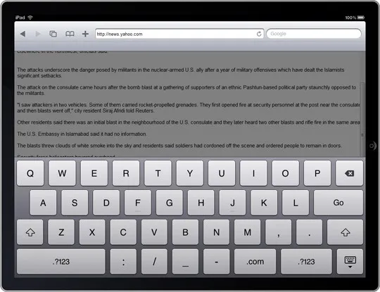 ipad keyboard