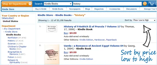 kindle_price_sort