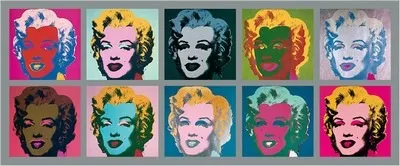 Marilyn Monroe Warhol Pop Art