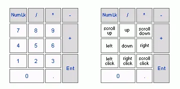 mouse keyboard mapping