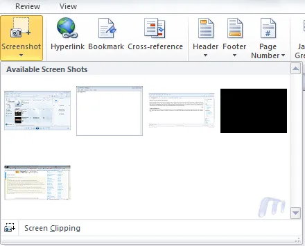 office 2010 screenshots