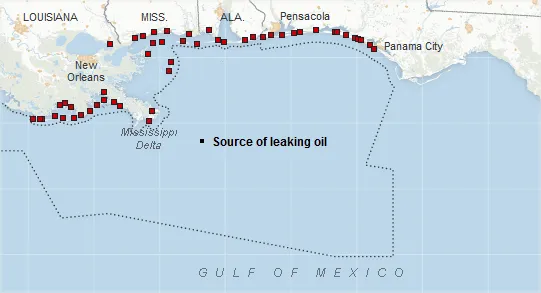 Oil Spill Map