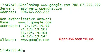 opendns-speed