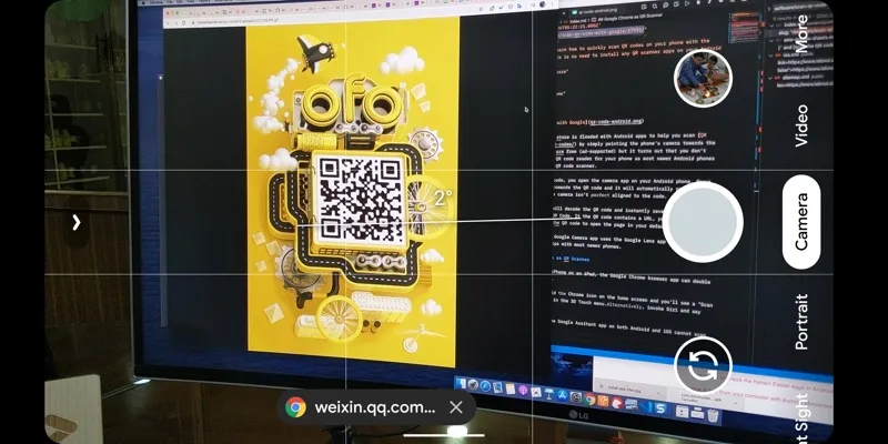 Scan QR Codes with Google Camera