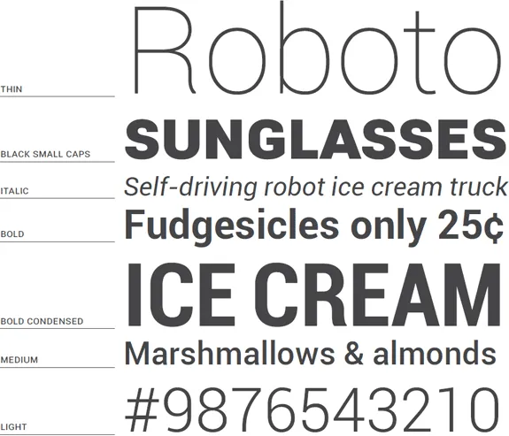 download roboto font