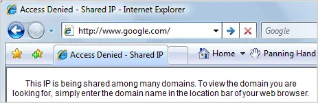 shared-ip-google-error