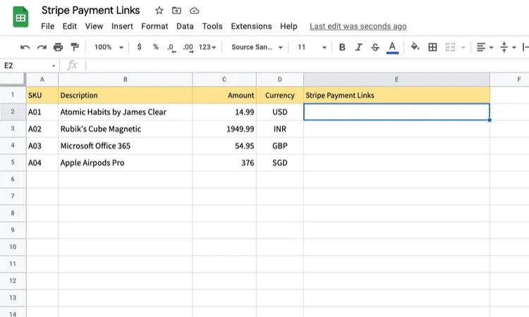 Stripe Payment Links