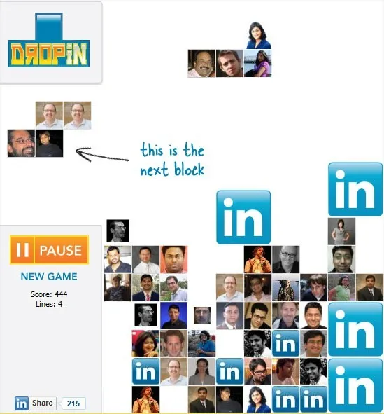 tetris linkedin