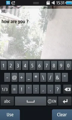 Samsung - Text with camera on