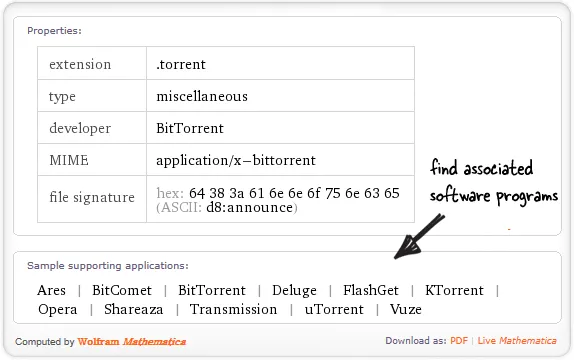 torrent file extension