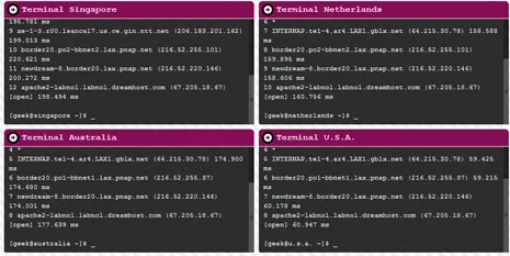 traceroute