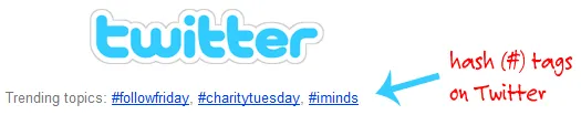 twitter hashtags