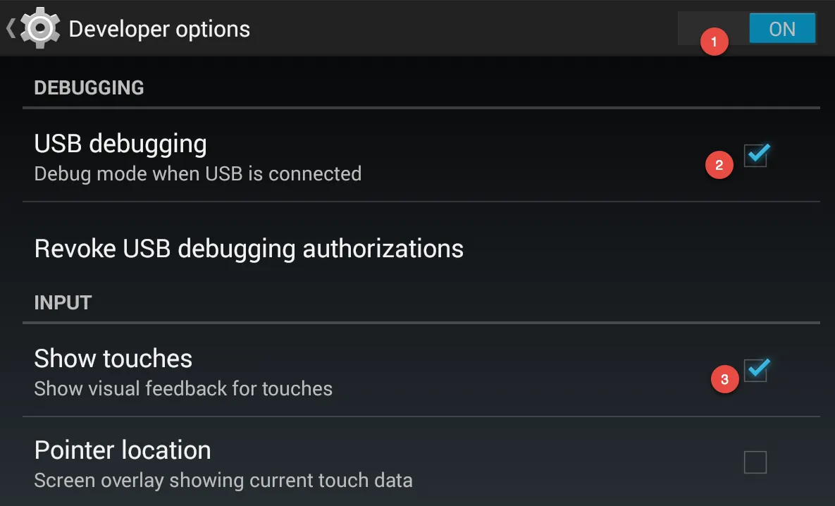 USB Debugging - Android