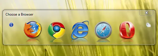 Choose Web Browser