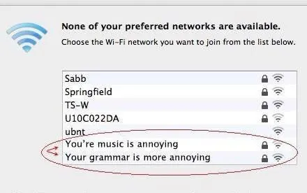 Wi-Fi SSID