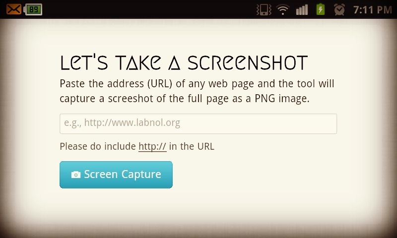 Screen Capture Pages on your Mobile - Digital Inspiration