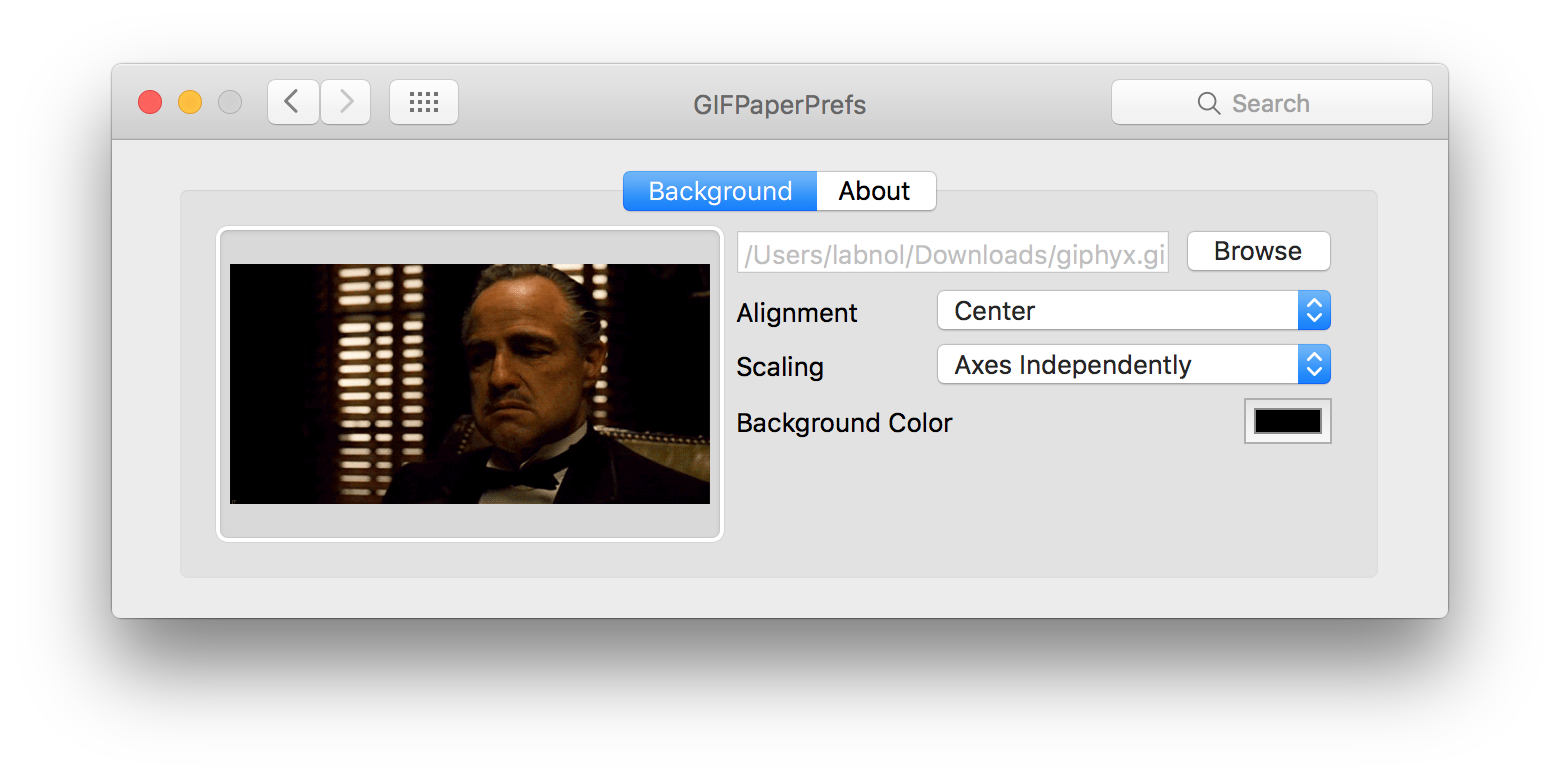 Set An Animated GIF As Your Mac's Wallpaper